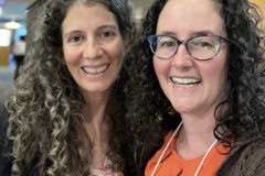 Heather Sahli and Anne Royer at Botany 2023 in PA